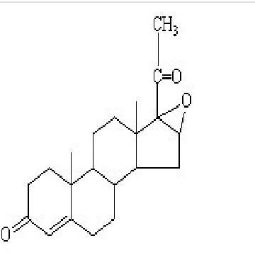 16,17a-Epoxy progesterone,W-oxide