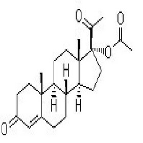  17a-Hydroxy -progesterone acetate 