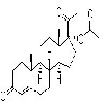  17a-Hydroxy -progesterone acetate 