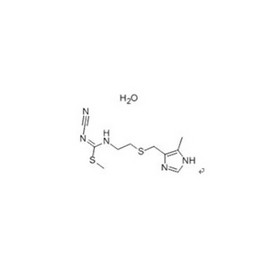 N-Cyano-N-[2-（5-methylimide-4-methylthio）ethyl]-S-methyl isothiourea