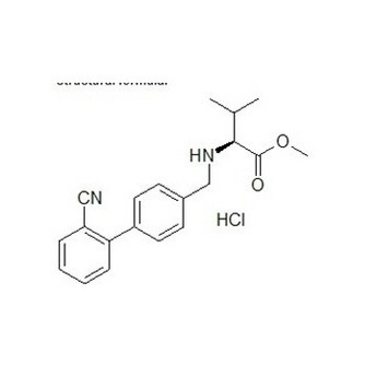 N-[(2'-cyano[1,1'biphenyl]-4-yl)-methyl]-(L)-valine methyl ester monohydrochloride