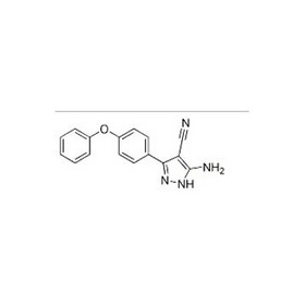 5-Amino-3-(4-phenoxyphenyl)-1H-pyrazole-4-carbonitrile; Ibrutinib N-3 