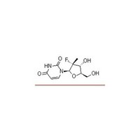 2’-deoxy-2’-fluoro-2’-C-methyluridine 