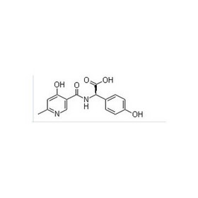 D-a-(6-methyl-4-hydroxy-nicotinicacid mide)-p-hydroxyphenyl acetic