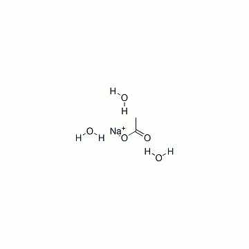 Acetic acid, sodium salt trihydrate