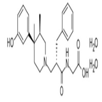 2-[[(2S)-2-benzyl-3-[(3R,4R)-4-(3-hydroxyphenyl)-3,4-dimethyl-1-piperi dyl]propanoyl]amino]acetic ac