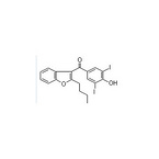 2-Butyl-3-(3,5-diiodo-4-hydroxybenzoyl)benzofurane