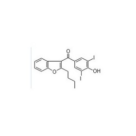 2-Butyl-3-(3,5-diiodo-4-hydroxybenzoyl)benzofurane