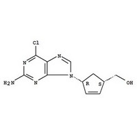 (1S,4R)-4-(2-amino-6-chloro-9H-purin-9-yl)-2-Cyclopentene-1-methanol 