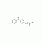 2-[4-(4-chlorobenzoyl)phenoxy]-2-methylpropionic acid