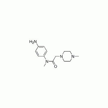 Nintedanib intermediate-N-(4-aminophenyl)-N-methyl-2-(4-methylpiperazin-1-yl)acetamide