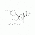 Ulipristal acetate，17α-Acetoxy-11β-[4-N,N-dimethylaminophenyl]-19-norpregna-4,9-diene-3,20-dione;CDB