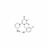 (R)-2-[[6-(3-Aminopiperidin-1-yl)-3-methyl-2,4-dioxo-3,4-dihydropyrimidin-1(2H)-yl]methyl]-4-fluorob
