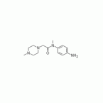 N-(4-aminophenyl)-N,4-dimethyl-1-piperazineacetamide