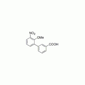 2’-methoxy-3’-nitro-biphenyl-3-carboxylic acid