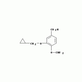 3-Cyclopropylmethoxy-4-difluoromethoxybenzoic acid