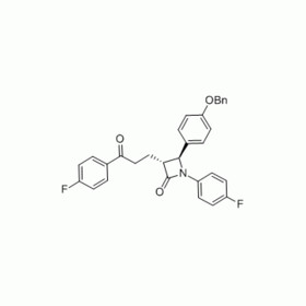 (3R,4S)-4-[4-(Benzyloxy)phenyl]-1-(4-fluorophenyl)-3-[3-(4-fluorophenyl)-3-oxopropyl]azetidin-2-one