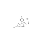 4-[4-(Dimethylamino)-1-(4-fluorophenyl)-1-(hydroxybutyl)]-3-(hydroxymethyl)benzonitrile hydrobromide