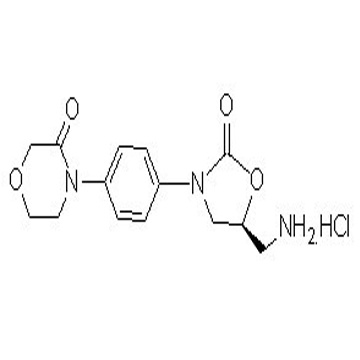 	 4-(4-((5s)-5-(Aminomethyl)-2-oxo-3-oxazolidinyl)phenyl)-3-morpholinone hydrochloride