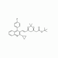 (4R,6S)-6-[(1E)-2-[2-Cyclopropyl-4-(4-fluorophenyl)-3-quinolinyl]ethenyl]-2,2-dimethyl-1,3-dioxane-4