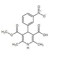 2,6-Dimethyl-5-methoxycarbonyl-4-(3-nitrophenyl)-1,4-dihydorpyridine-3-carboxylic acid