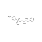 4-Amino-N-[(2R,3S)-3-amino-2-hydroxy-4-phenylbutyl]-N-(2-methylpropyl)benzenesulfonamide