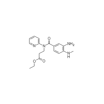 3-[(3-Amino-4-methylaminobenzoyl)pyridin-2-ylamino]propionic acid ethyl ester