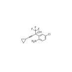 (S)-1-(2-Amino-5-chlorophenyl)-1-(trifluoromethyl)-3-cyclopropyl-2-propyn-1-ol