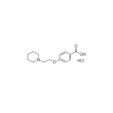 4-[2-(1-Pipiridine)ethoxybenzoic acid hydrochloride