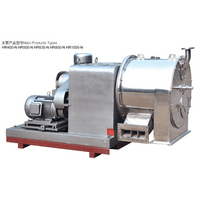 HR type horizontal piston-pusher centrifuge 