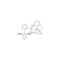 Chloro(2-dicyclohexylphosphino-2',6'-dimethoxy-1,1'-biphenyl)[2-(2-aminoethylphenyl)]palladium(II) m