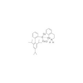 Chloro(2-dicyclohexylphosphino-2',4',6'-tri-i-propyl-1,1'-biphenyl)[2-(2-aminoethyl)phenyl] palladiu