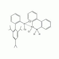 Chloro(2-dicyclohexylphosphino-2',4',6'-tri-i-propyl-1,1'-biphenyl)(2'-amino-1,1'-biphenyl-2-yl) pal