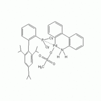 Methanesulfonato(2-dicyclohexylphosphino-2',4',6'-tri-i-propyl-1,1'-biphenyl)(2'-amino-1,1'-biphenyl