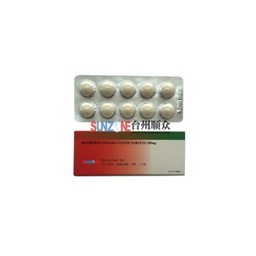 IBUPROFEN SUGAR-COATED TABLETS 200MG