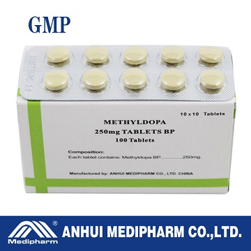 Methyldopa Tablet 250mg, Hypotensor  