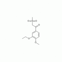 1-(3-Ethoxy-4-methoxyphenyl)-2-(methylsulfonyl)ethanone