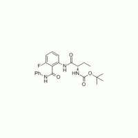 (S)-tert-Butyl (1-((3-fluoro-2-(phenylcarbamoyl)phenyl)amino)-1-oxobutan-2-yl)carbamate