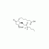 7-((1R,2R,3R)-2-(4,4-Difluoro-3-oxooctyl)-5-oxo-3-(tetrahydro-2H-pyran-2-yloxy)cyclopentyl)heptanoic