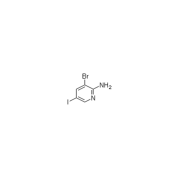 3-Bromo-5-iodo-2-pyridinamine