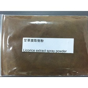 Licorice extract spray powder