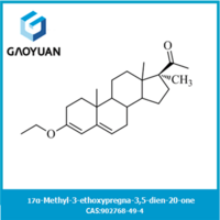 Factory supply, high quality, low price ,   purity 100%, 17a-Methyl-3-Ethoxypregna-3, 5-dien-20-one 