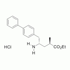 (2R,4S)-4-Amino-5-(biphenyl-4-yl)-2-methylpentanoic acid ethyl ester hydrochloride (1:1)