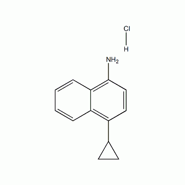 4-cyclopropylnaphthalen-1-aMine hydrochloride