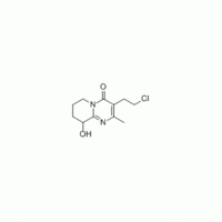 3-(2-Chloroethyl)-6,7,8,9-tetrahydro-9-hydroxy-2-methyl-4H-pyrido[1,2-a]pyrimidin-4-one