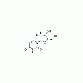 2'-deoxy-2'-fluoro-2'-C-methyluridine