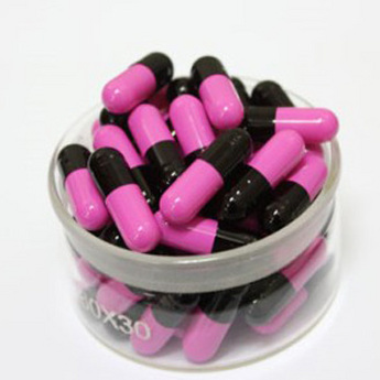 black and pink
