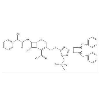 Cefonicid benzathine salts