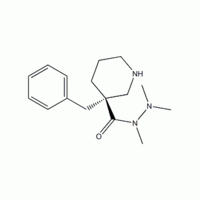 339539-84-3,(3R)-3-Benzyl-piperidine-3-carboxylic acid trimethylhydrazide hydrochloride