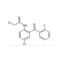 2-chloro-N-[4-chloro-2-(2-fluorobenzoyl)phenyl]acetamide